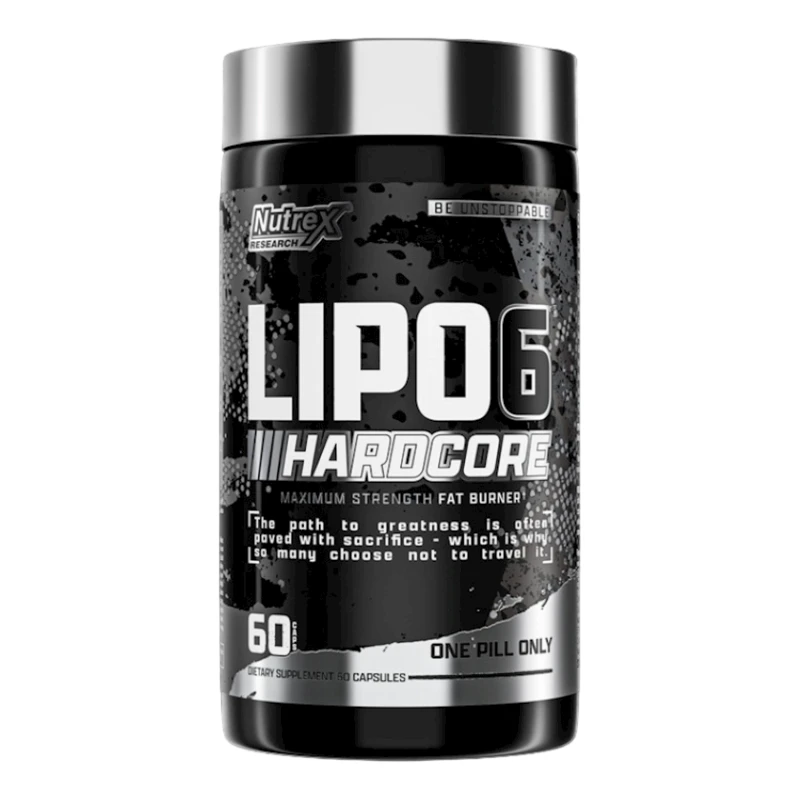 Yağ yandırıcı Nutrex Research Lipo-6 Hardcore, 60 kapsul Yağ yandırıcı Nutrex Research Lipo-6 Hardcore, 60 kapsul