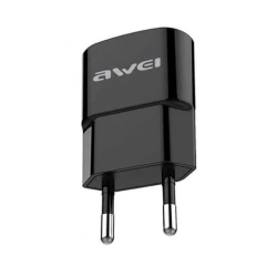 Сетевое зарядное устройство Awei C-832 Smart Charger with Lightning Interface Data Cable for iPhone, Черный