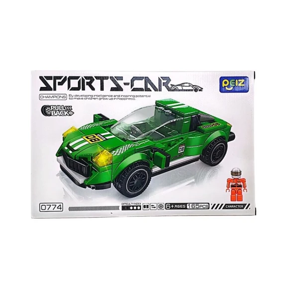 Konstruktor Peiz Sportcar 0774, 6 yaş, 165 hissə Konstruktor Peiz Sportcar 0774, 6 yaş, 165 hissə