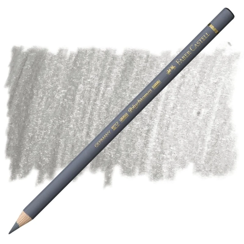 Цветной карандаш Faber-Castell Polychromos, цвет 233, холодный серый IV Цветной карандаш Faber-Castell Polychromos, цвет 233, холодный серый IV