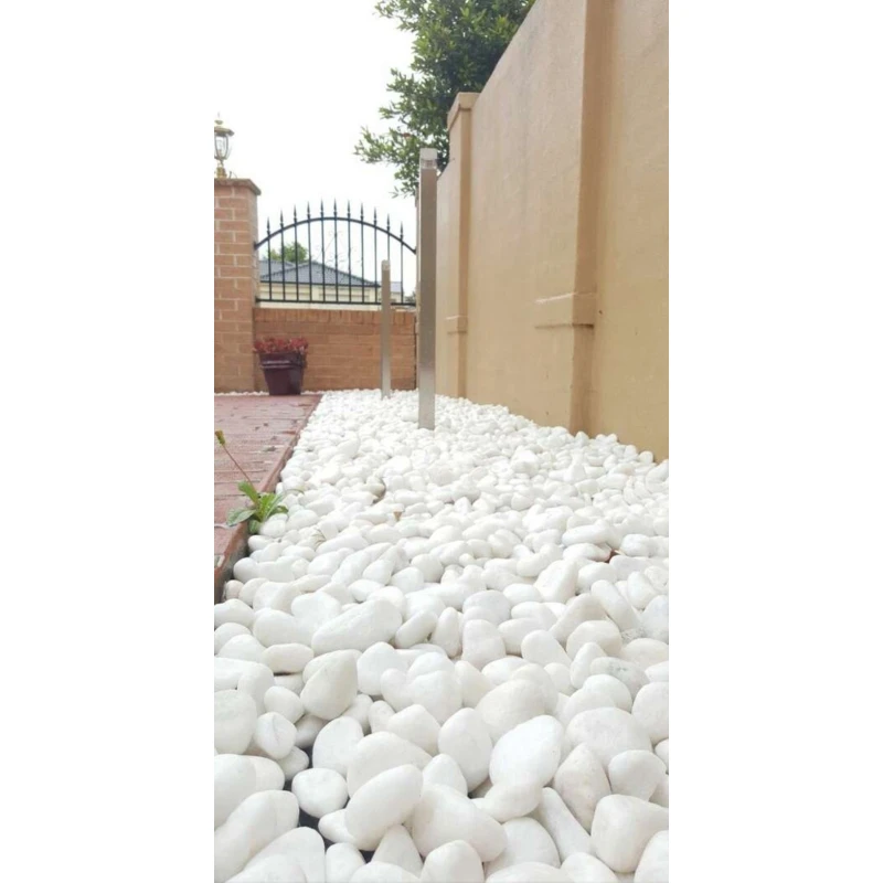 Садовые декоративные камни, 2-5 см, белые