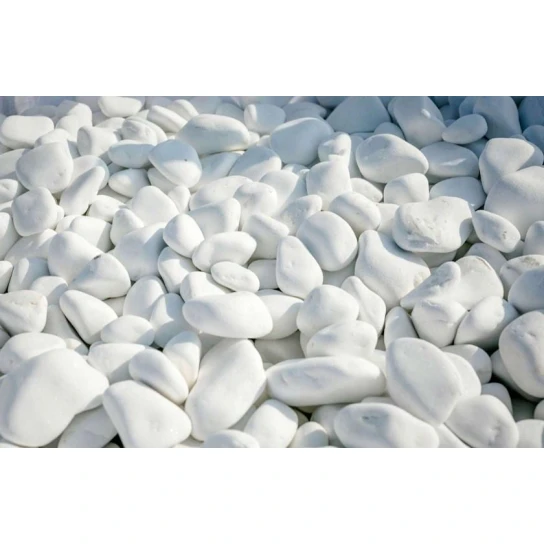 Садовые декоративные камни, 2-5 см, белые