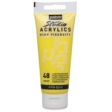 Akril boya Pebeo Studio Acrylics 48 İlkin Sarı Qeyri-şəffaf 100 ml