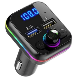 Автомобильный FM трансмиттер UN-M014 Black Автомобильный FM трансмиттер UN-M014 Black