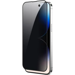 Защитное стекло Green Lion 3D Silicone Privacy Glass для Apple iPhone 14/13 Pro/13 Black - 6935100164014