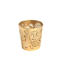 Şamdan Hom-me 8 sm, metal, qızılı