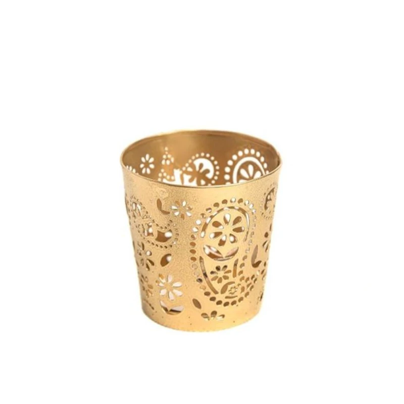 Şamdan Hom-me 8 sm, metal, qızılı Şamdan Hom-me 8 sm, metal, qızılı