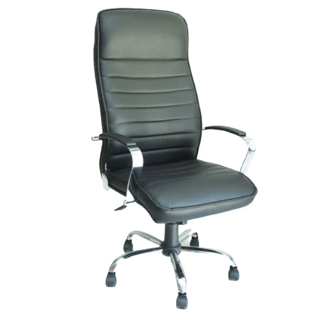 Офисное кресло Barizza Viktoriya, искусственная кожа, черное Офисное кресло Barizza Viktoriya, искусственная кожа, черное