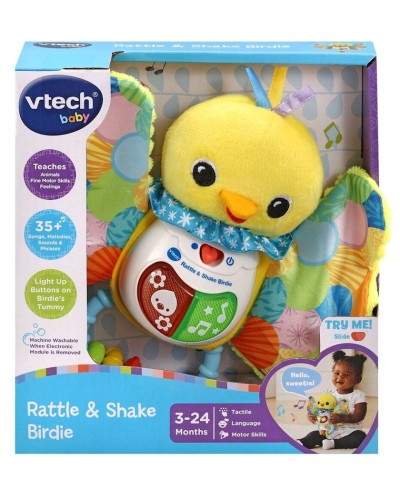 Сığcığa VTech Rattle & Shake Birdie 80-558703, 3-24 ay