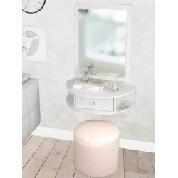 Консоль Art Mebel 22, ЛДСП, 18x75x40см, белый Консоль Art Mebel 22, ЛДСП, 18x75x40см, белый