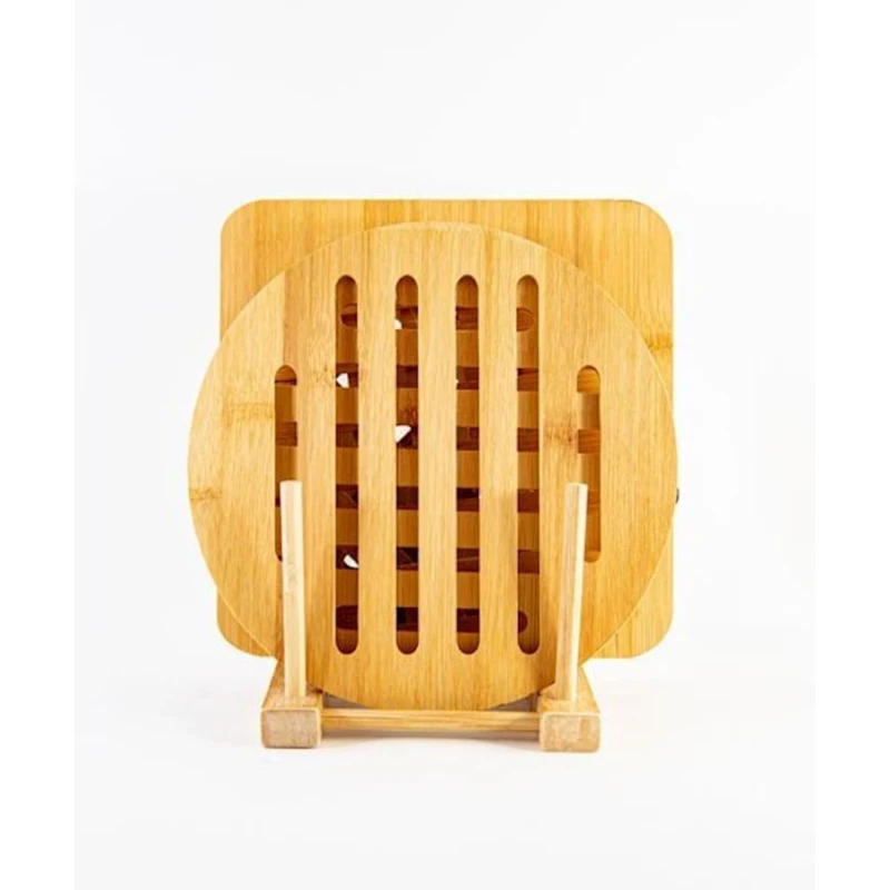 Набор Hom-me, 15x18 см, бамбук, бежевый Набор Hom-me, 15x18 см, бамбук, бежевый