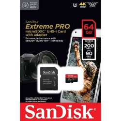 Карта памяти SanDisk ImageMate Pro 64GB MicroSDXC 200MB/s