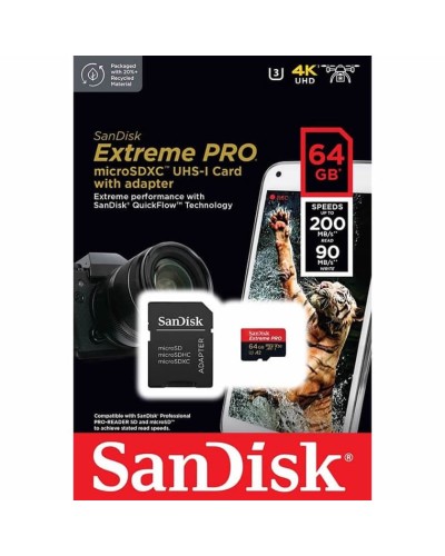 Yaddaş Kartı SanDisk ImageMate Pro 64GB MicroSDXC 200MB/s