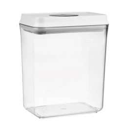Контейнер для хранения продуктов Leggno PTC60FCN22, 2200 мл, 1 шт., 10.6х10.6х18.2 см, пластик, прозрачный