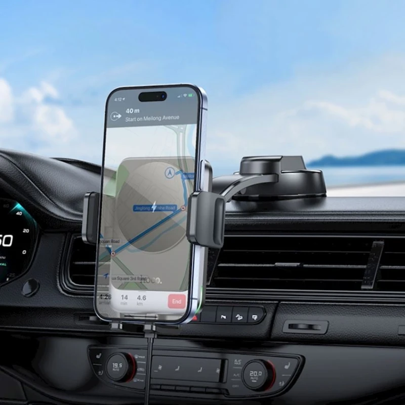 Автомобильный держатель Hoco HW14 Black