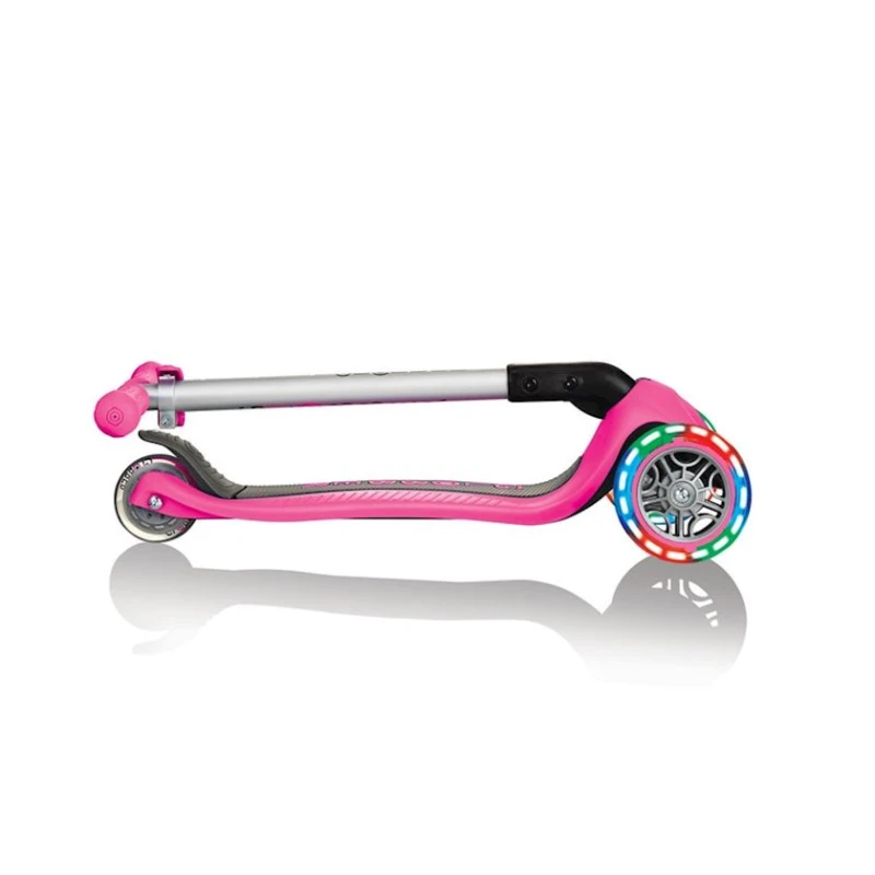 Самокат Globber Primo Foldable Fantasy Lights, детский, от 3 до 6 лет, максимальный вес 50 кг, розовый Самокат Globber Primo Foldable Fantasy Lights, детский, от 3 до 6 лет, максимальный вес 50 кг, розовый