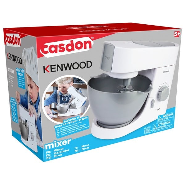 Игрушечный миксер Casdon Kenwood, пластик, разноцветный, 3+ лет