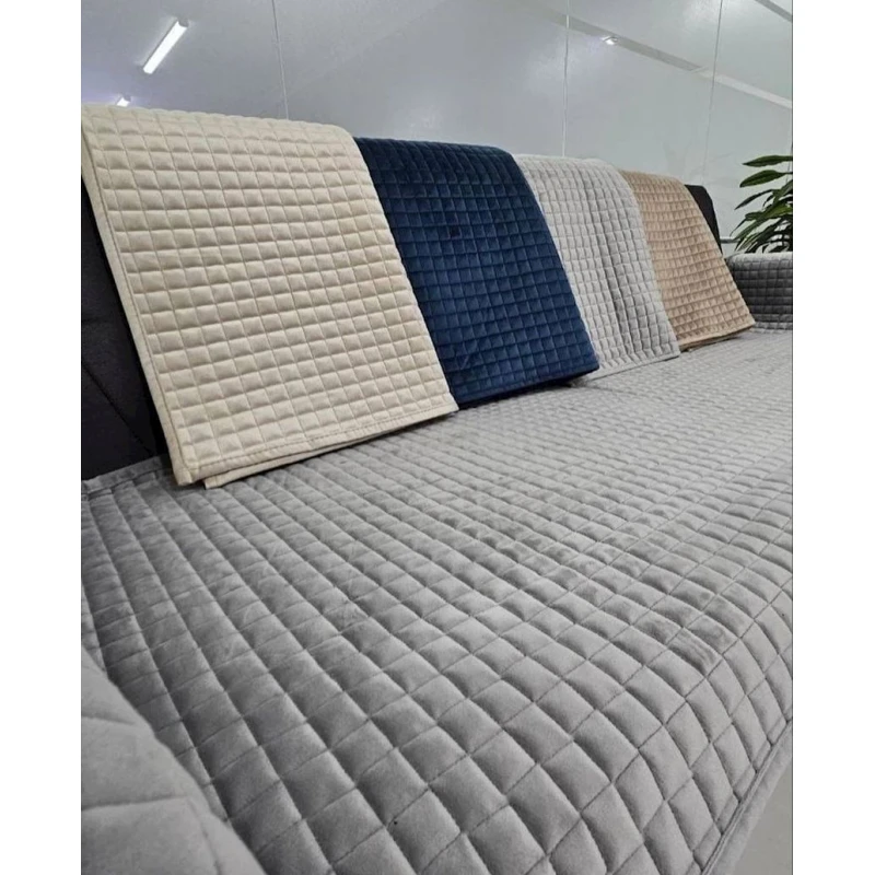 Накидка для дивана MoonStars TZE-021, 280х70 см, серая Накидка для дивана MoonStars TZE-021, 280х70 см, серая