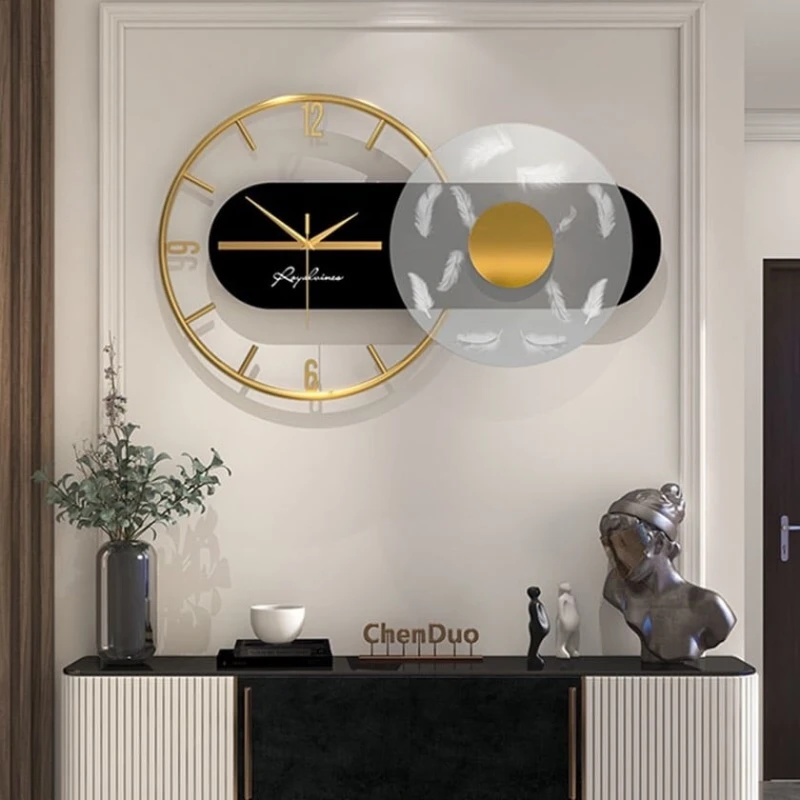 Настенные часы С перьями 6240_wallclock5, 36x60 см