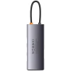 USB HUB Docking Station Baseus Metal Gleam Series 6-in-1 Multifunctional Type-C (WKWG030213) USB HUB Docking Station Baseus Metal Gleam Series 6-in-1 Multifunctional Type-C (WKWG030213)