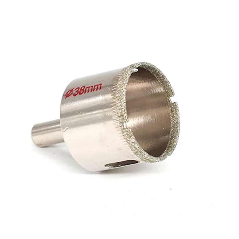 Коронка сверлильная для стекла/керамики, 38 мм, серебристый