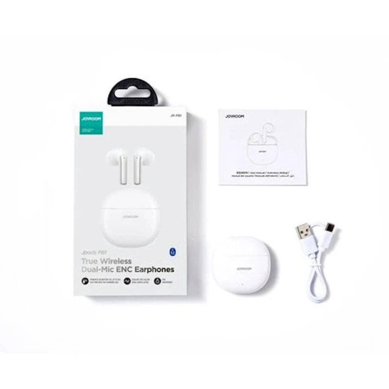 Беспроводные наушники Joyroom PB1 ENC White Беспроводные наушники Joyroom PB1 ENC White