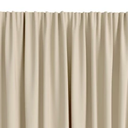 Штора JYSK Amungen, 140x175 см, полиэстер, песочный Штора JYSK Amungen, 140x175 см, полиэстер, песочный