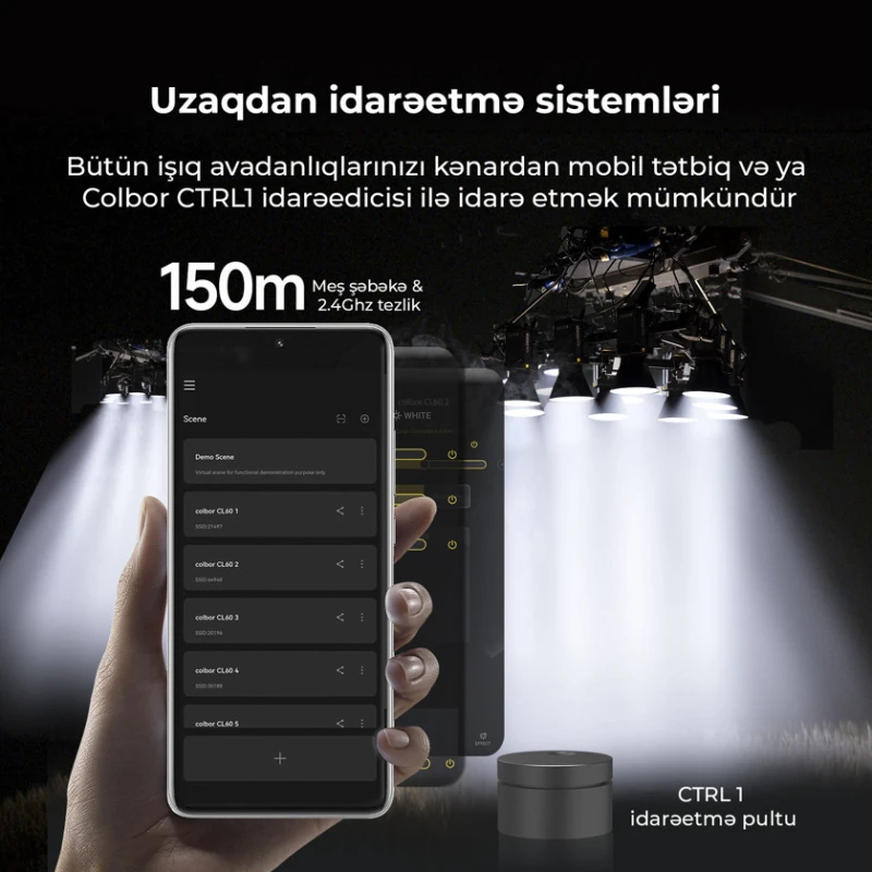 Светодиодный видеосвет Colbor CL120R Lite RGB Светодиодный видеосвет Colbor CL120R Lite RGB