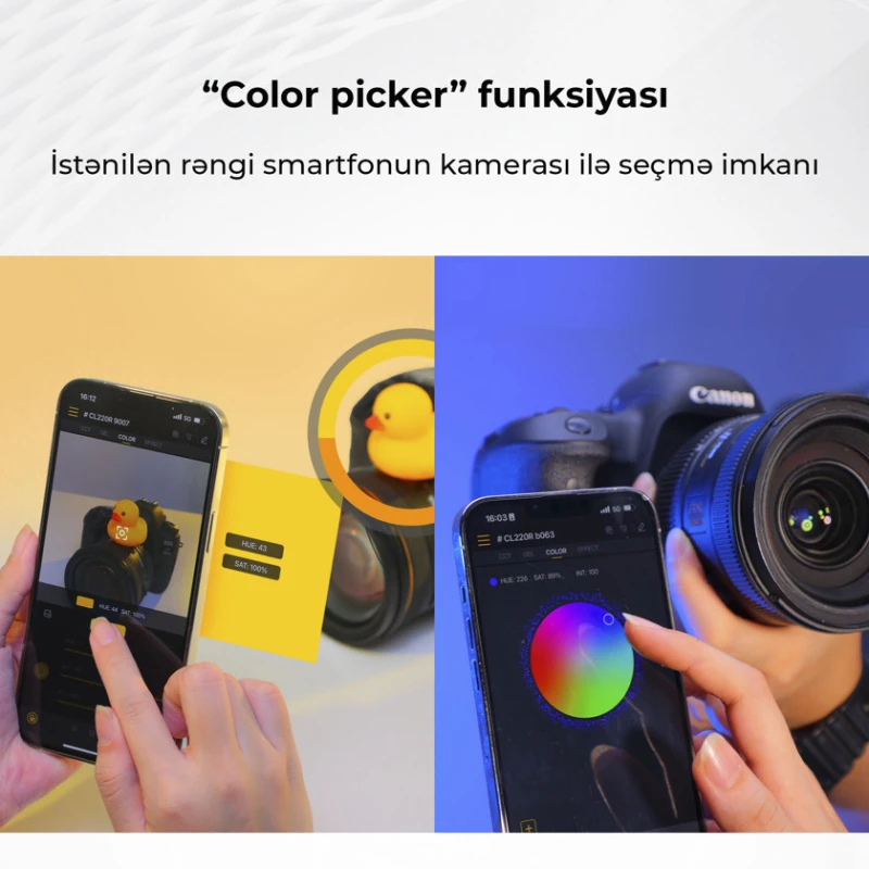 Светодиодный видеосвет Colbor CL120R Lite RGB Светодиодный видеосвет Colbor CL120R Lite RGB