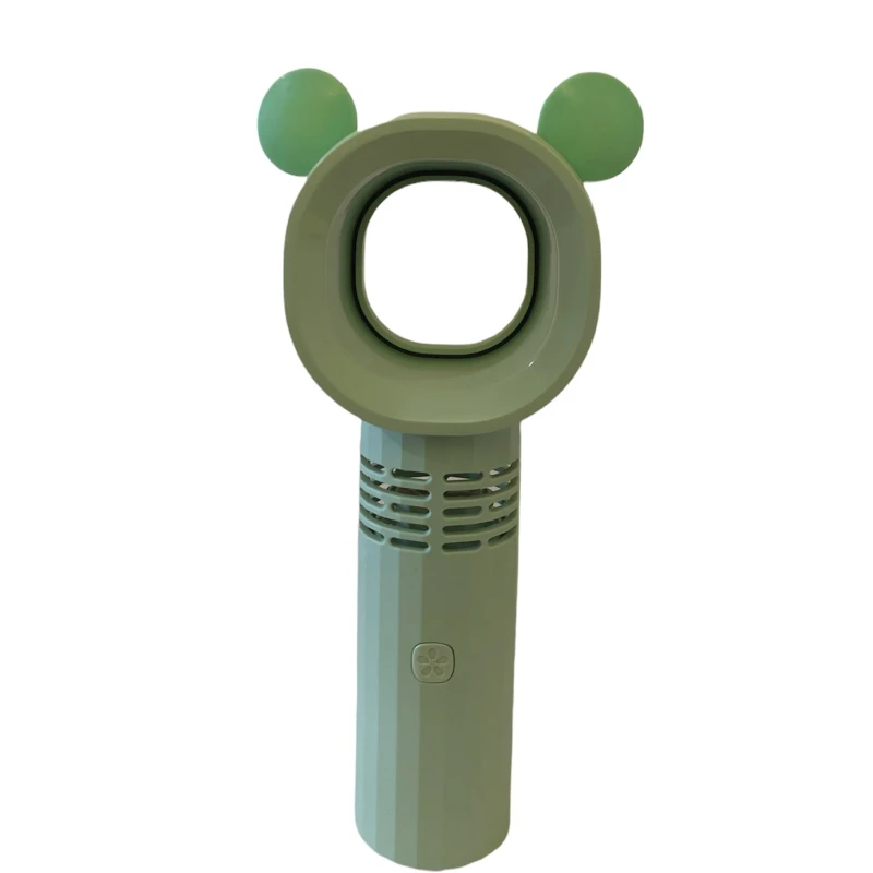 Mini-ventilyator 1001Box, USB, yaşıl, qanadsız,