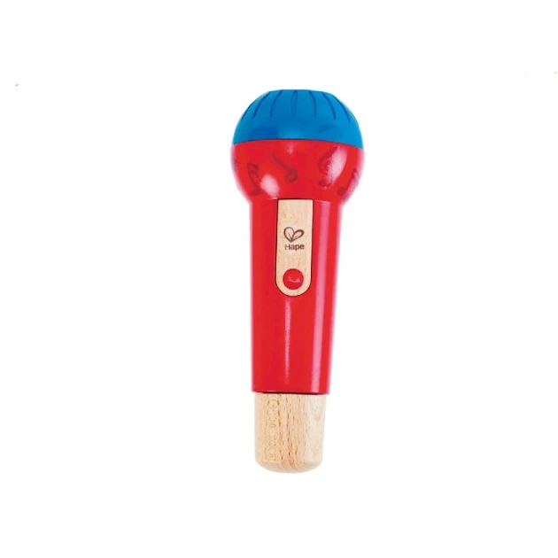 Детский микрофон Hape Mighty Echo Microphone, 12+ месяцев Детский микрофон Hape Mighty Echo Microphone, 12+ месяцев