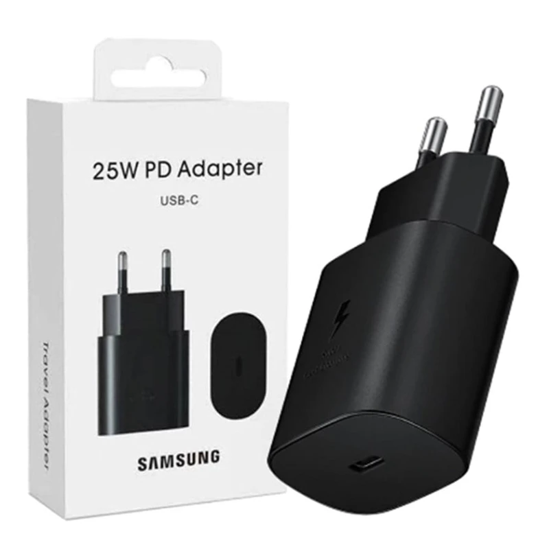 Сетевое зарядное устройство Samsung 25W PD, Черный Сетевое зарядное устройство Samsung 25W PD, Черный