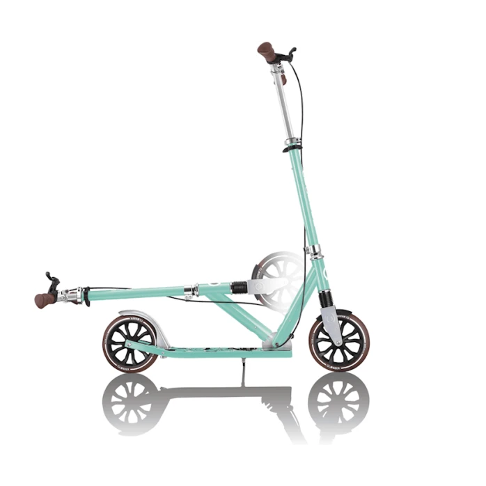 Самокат Globber NL-205 Deluxe, yığılan, зеленый