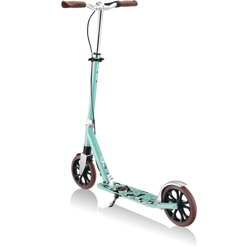 Самокат Globber NL-205 Deluxe, yığılan, зеленый