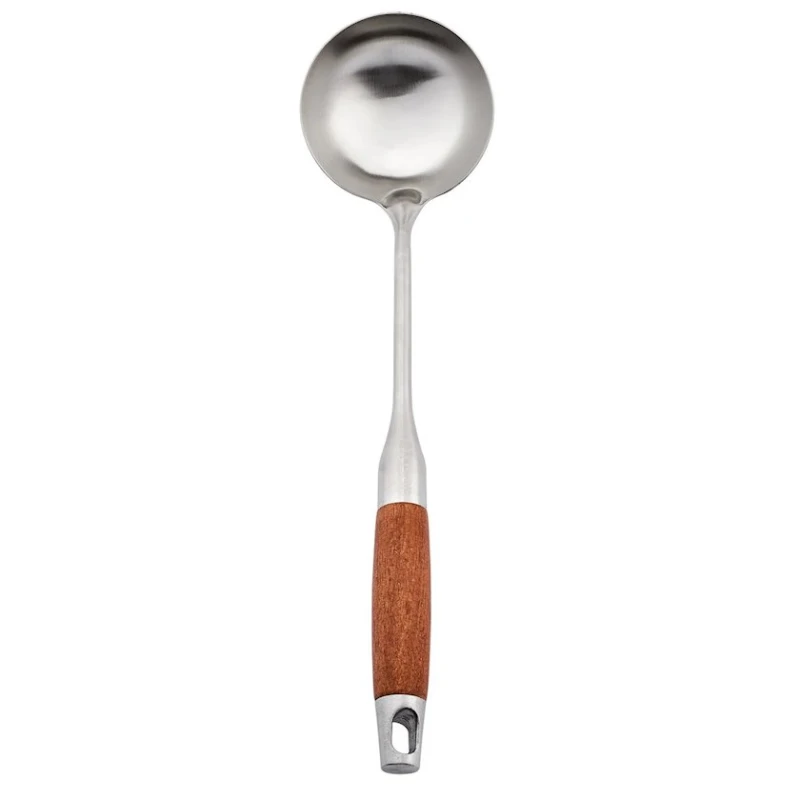 Çömçə Emsan Woody 35 sm, paslanmayan polad, gümüşü Çömçə Emsan Woody 35 sm, paslanmayan polad, gümüşü