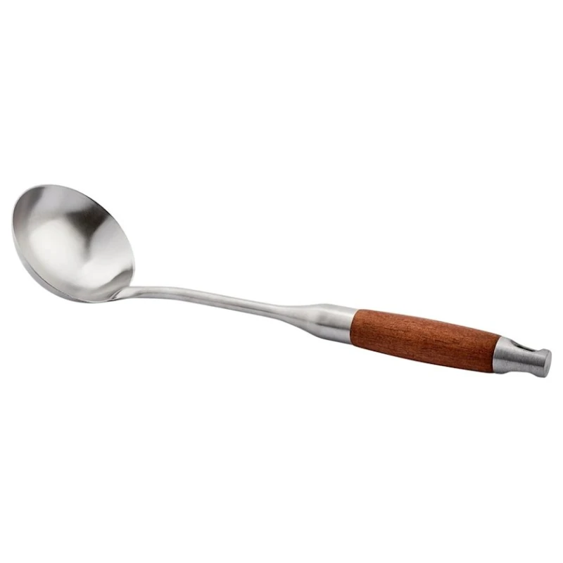 Çömçə Emsan Woody 35 sm, paslanmayan polad, gümüşü Çömçə Emsan Woody 35 sm, paslanmayan polad, gümüşü