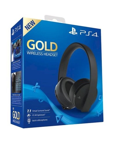 Simsiz qulaqlıqlar Sony PlayStation Gold Wireless Headset Black