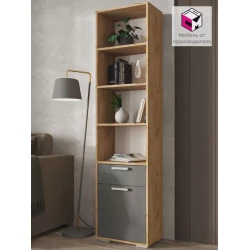 Этажерка 3563_M3Au24PenalAndrvot, 45х28х180 см