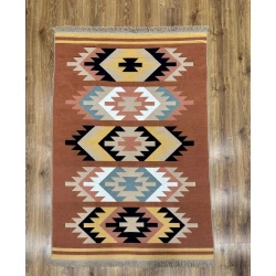 Ковер Natural Halı Arya ARMULTY052, 120x180 см, хлопок, разноцветный