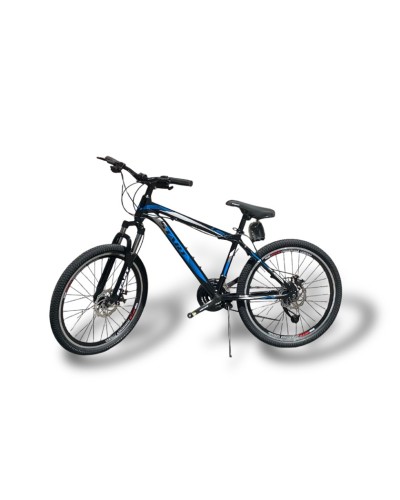 Velosiped Start Light 24, alüminium, qara/göy