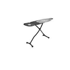Ütü masası Perilla, 125x45 sm, qara/boz