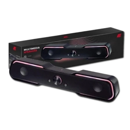 Akustik sistem 2E PCS101 4C RGB 2.0 USB Black Akustik sistem 2E PCS101 4C RGB 2.0 USB Black