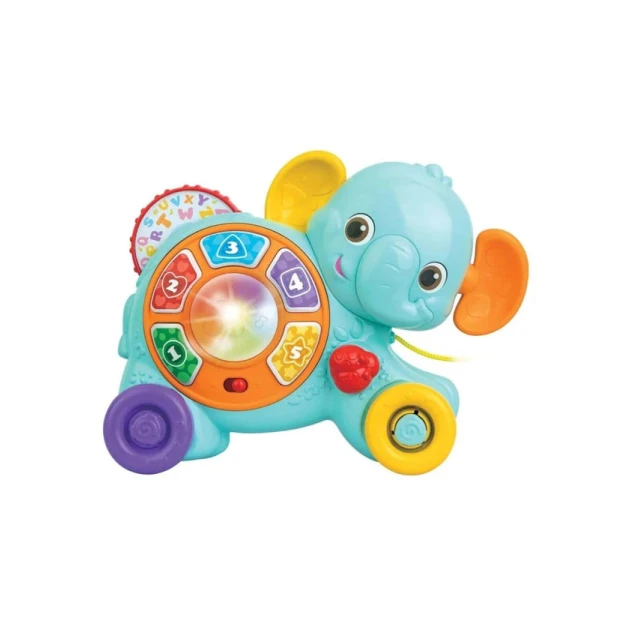 Развивающая игрушка Winfat My Pull Along Pal Elephant, 12+ месяцев Развивающая игрушка Winfat My Pull Along Pal Elephant, 12+ месяцев