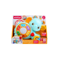 Развивающая игрушка Winfat My Pull Along Pal Elephant, 12+ месяцев Развивающая игрушка Winfat My Pull Along Pal Elephant, 12+ месяцев