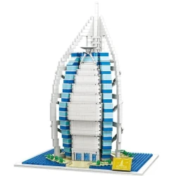 Блочный конструктор Burj Al Arab PX.475, 2280 элементов Блочный конструктор Burj Al Arab PX.475, 2280 элементов