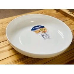 Блюдо Luminarc Friends Time P6281, закаленное стекло, белое, 21 см