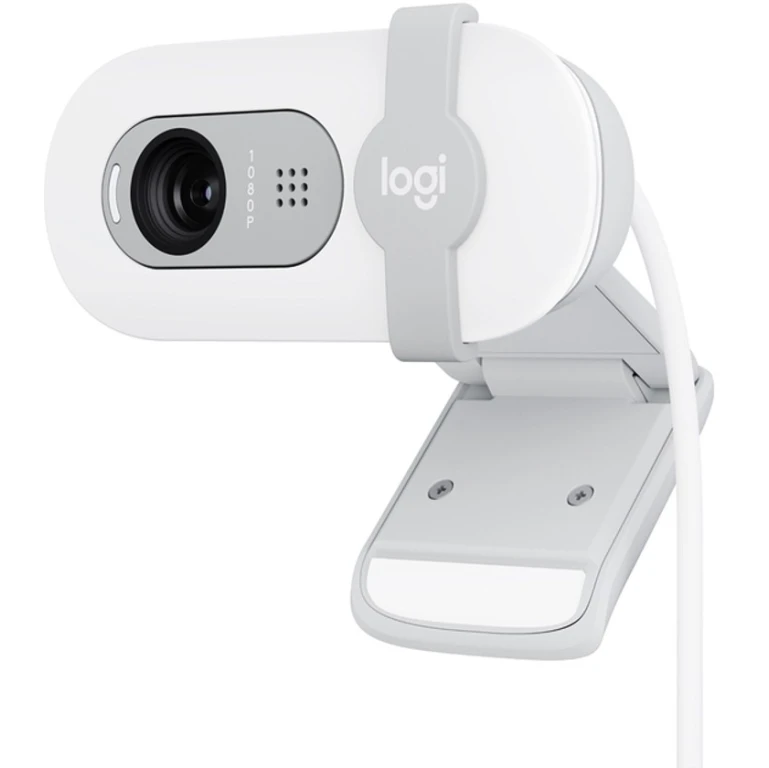 Веб-камера Logitech Brio 100 Full HD Webcam Off White (960-001617) Веб-камера Logitech Brio 100 Full HD Webcam Off White (960-001617)