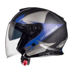 Мотошлем MT Helmets Thunder 3 SV Jet Wing C6 Matt Blue, размер M