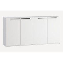 Komod Ev Plus Kimbol 12115548, LDSP, ağ, 90x44x183 sm