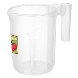 Ölçmə qabı Plastic Republic Sugar&Spice Honey Vitamania 1.5 l, şəffaf
